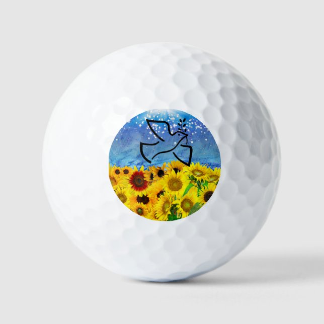 Save Ukraine! Golf Balls (Front)