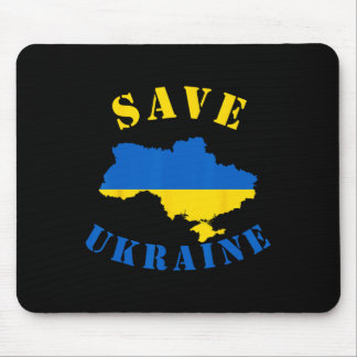 Save Ukraine Shirt A Ukranian T Shirt  Mouse Pad