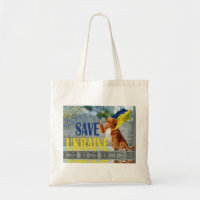 Save Ukraine Toller Totebag