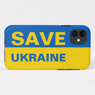 Save Ukraine Ukrainian Flag Case-Mate iPhone Case
