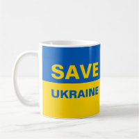 Save Ukraine Ukrainian Flag