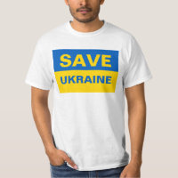 Save Ukraine Ukrainian Flag