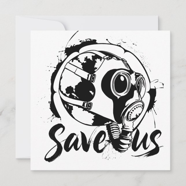 Save us invitation (Front)