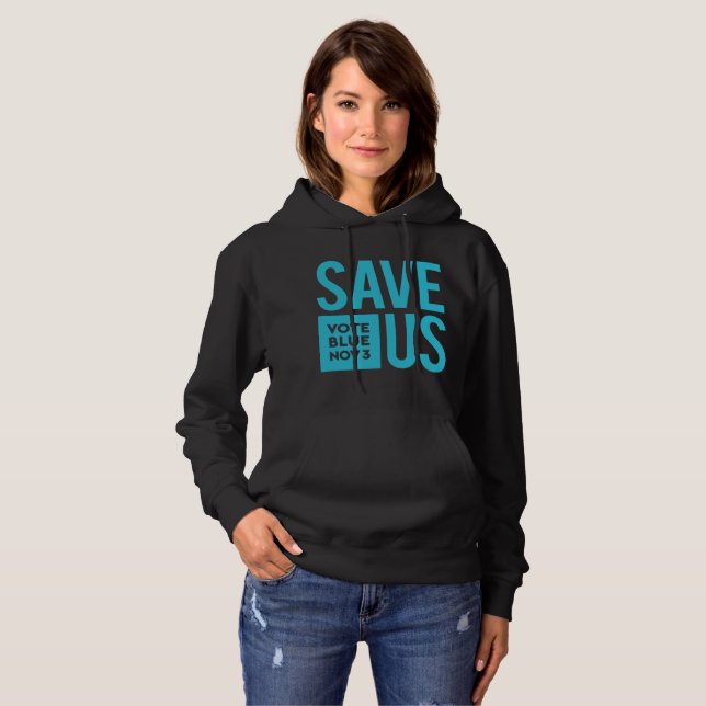 SAVE US, Women's Hoodie (Front Full)