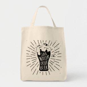 Save Water Drink Beer Tote Bag