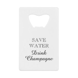 Save Water Drink Champagne funny