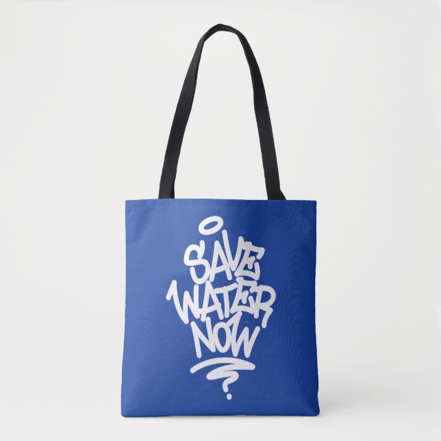 Save Water Now Tote Bag (Front)