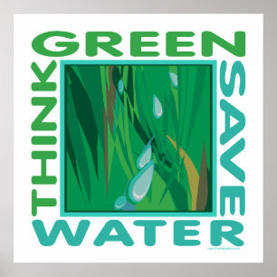 . Save Water Poster