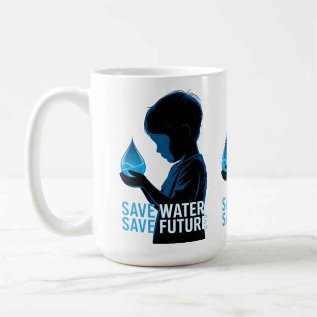 Save Water Save Future Coffee Mug (Left)