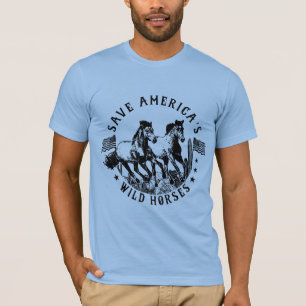 Save Wild Horses T-Shirt