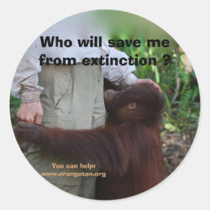 Save Wildlife from Extinction stickers