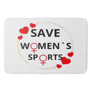 Save Womens Sports Classic Bath Mat
