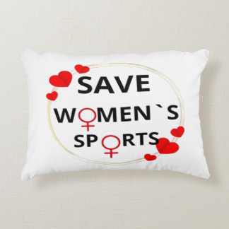 Save Womens Sports Classic Decorative Cushion