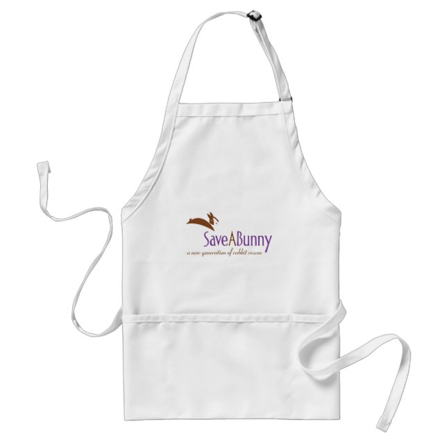 SaveABunny Logo Standard Apron (Front)