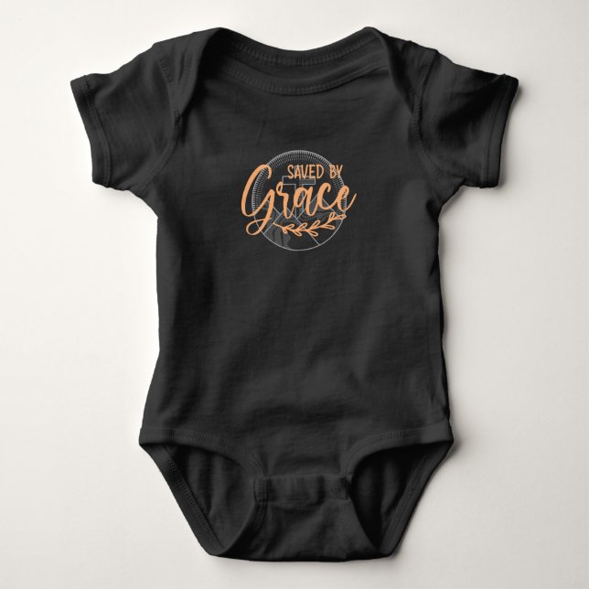 SAVED BY GRACE BABY BODYSUIT (Front)
