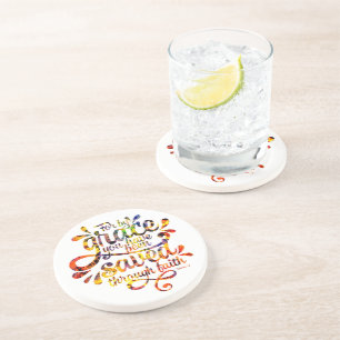 Saved by Grace Coaster