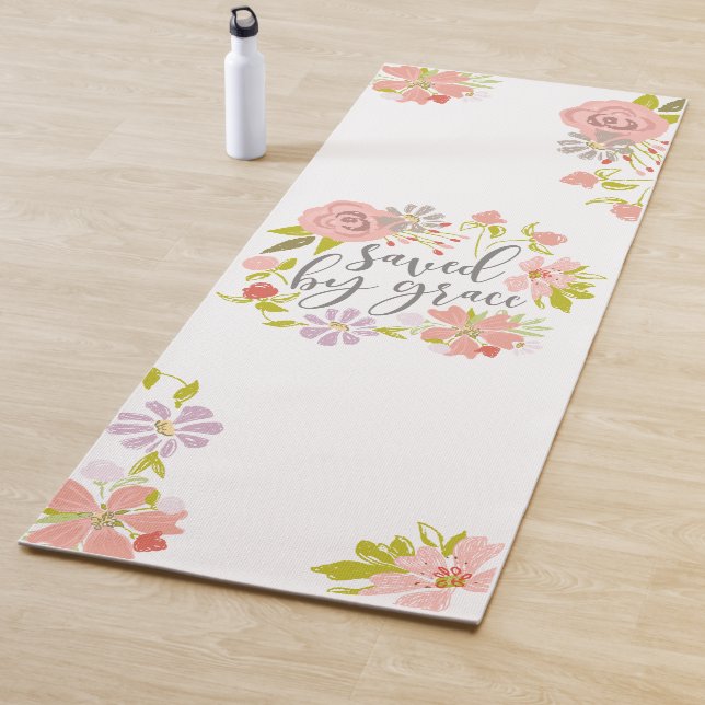 Saved By Grace - Ephesians 2:8 Yoga Mat (In Situ)