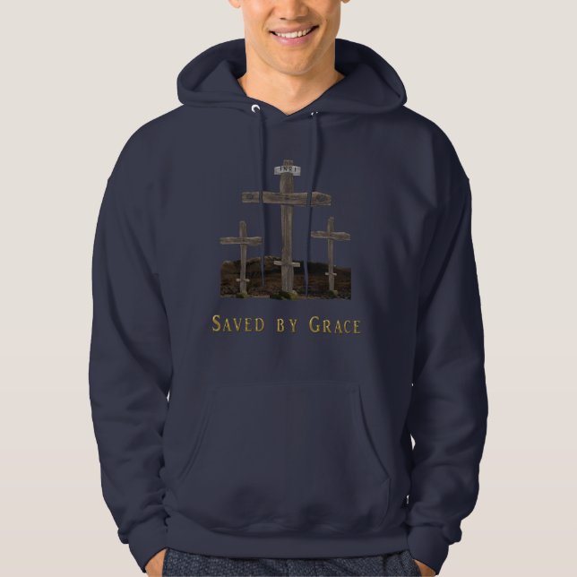 Saved by Grace Hoodie (Front)