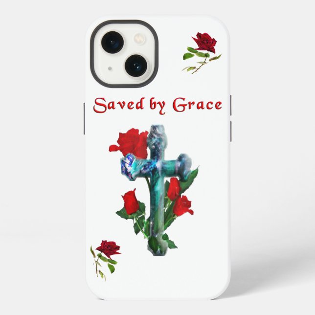 Saved By Grace iPhone Case (Back)
