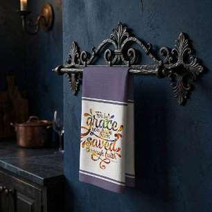 Saved by Grace Kitchen Towel