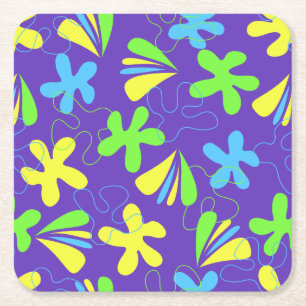 Savia Square Paper Coaster