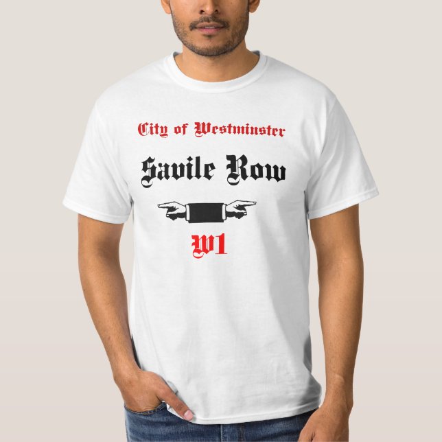 Savile Row T-Shirt (Front)