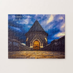 Saville Dam Connecticut.  Jigsaw Puzzle
