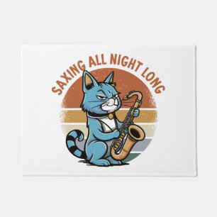 Saving All Night Long - For Saxophone players Doormat