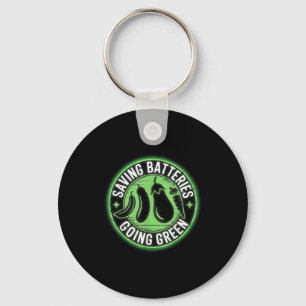 Saving Batteries Going Green Inappropriate Embarri Key Ring