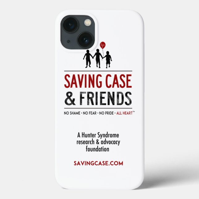 Saving Case & Friends logo phone case (Back)