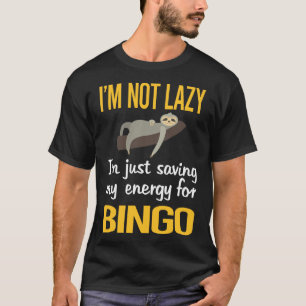 Saving Energy Bingo T-Shirt