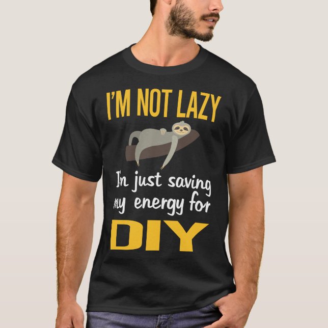 Saving Energy DIY T-Shirt (Front)