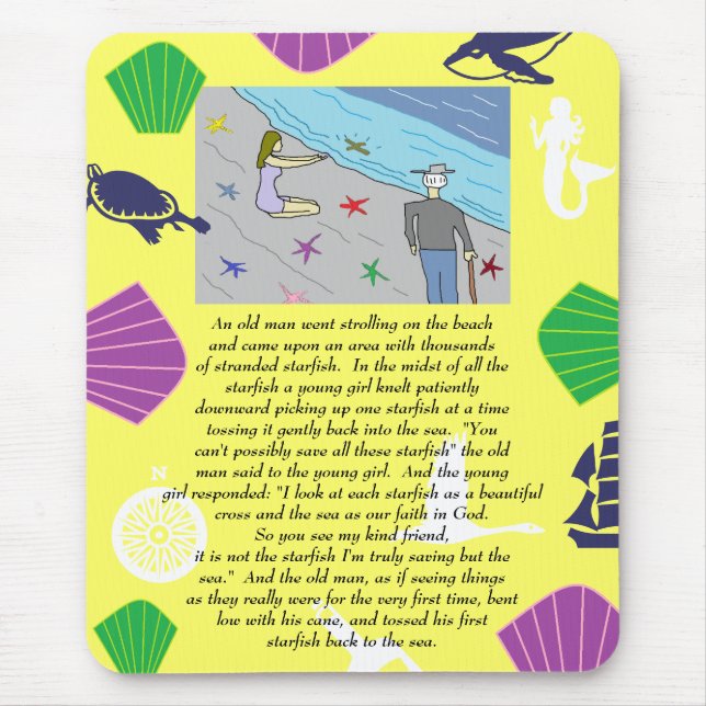 Saving Faith Mouse Pad (Front)