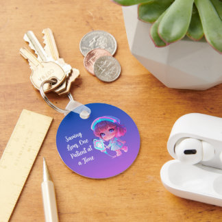 Saving Lives, One Patient at a Time Key Ring