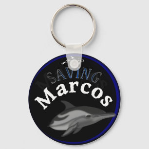Saving Marcos the dolphin Keychain