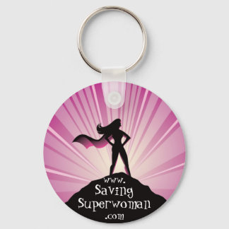 Saving Superwoman Keychain