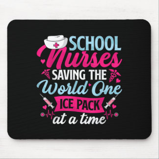 Saving The World One Ice Pack At A Time Funny Mouse Pad