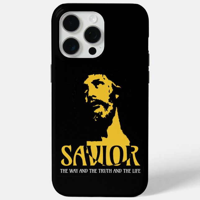 Saviour The Way The Truth nd The Life Case-Mate iPhone Case (Back)