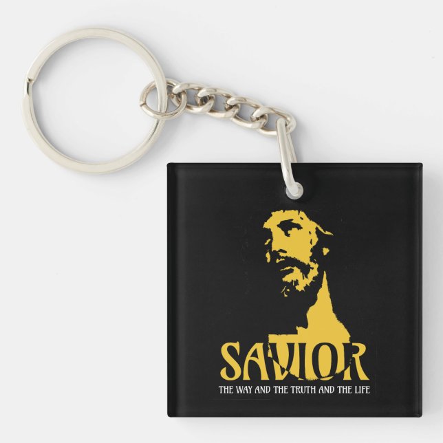 Saviour The Way The Truth nd The Life Key Ring (Front)