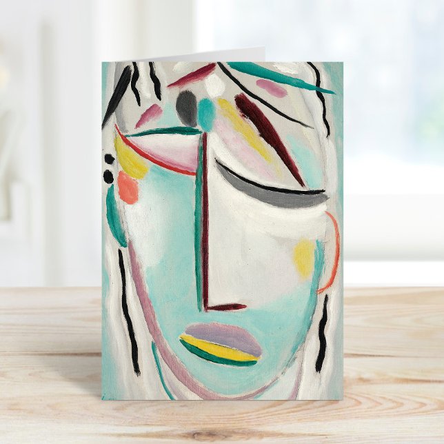 Saviour's Head, Martyr | von Jawlensky Card (Creator Uploaded)