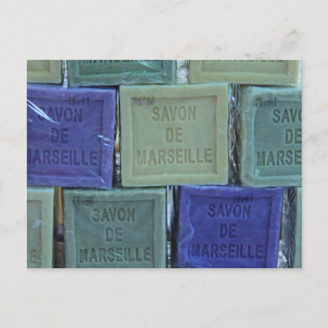 Savon de Marseille Postcard (Front)