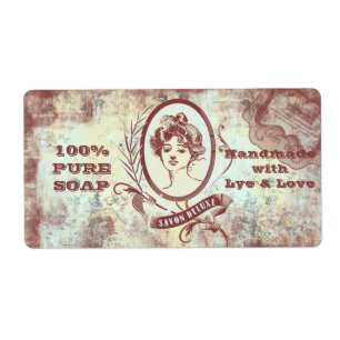 SAVON DELUXE - Label