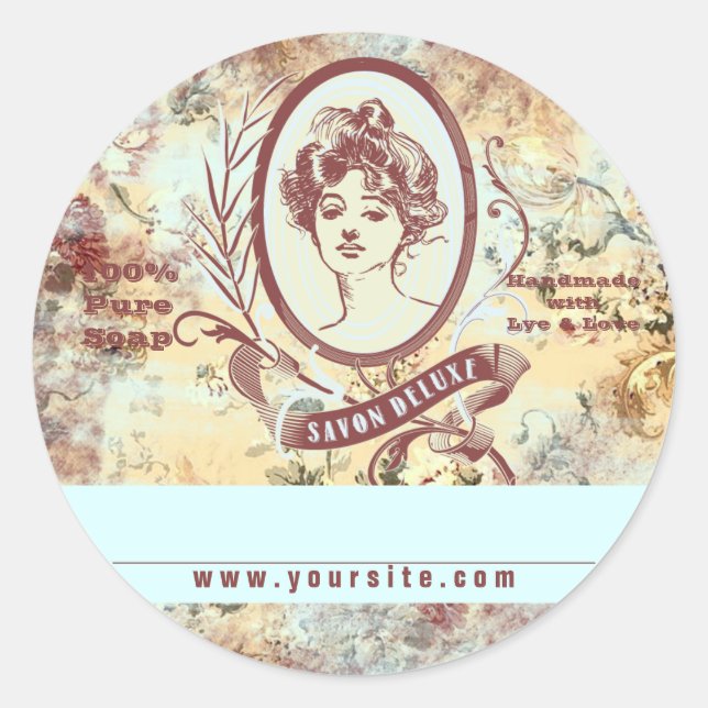 SAVON DELUXE - Sticker (Front)