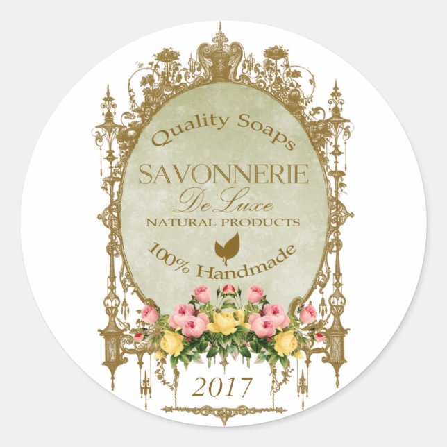 SAVONNERIE ~ Sticker (Front)