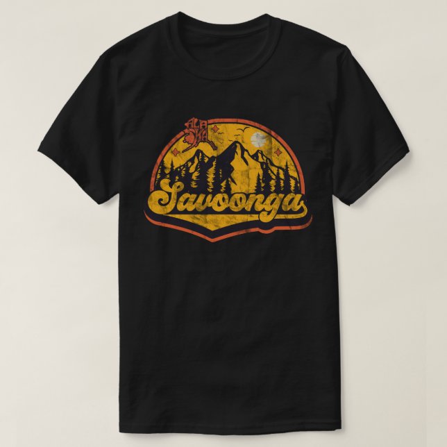 Savoonga, Alaska T-Shirt (Design Front)