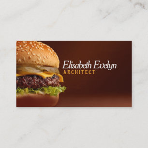 Savory Burger Delight g456 Business Card