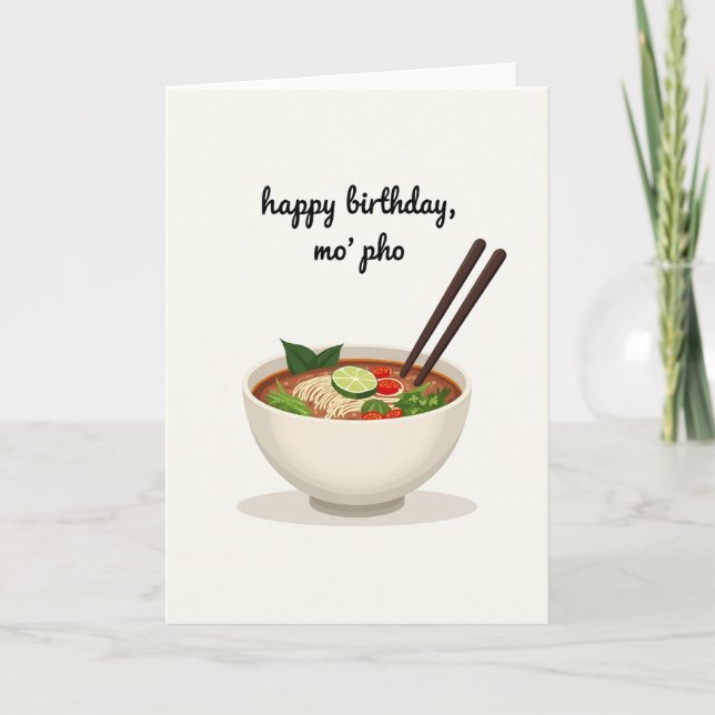 Savory Noodle Bowl Art Card (Front)