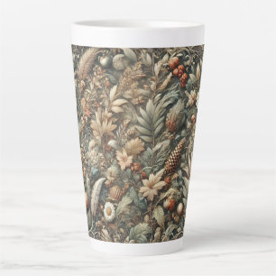Savour Every Sip with Nature's Charm Latte Mug