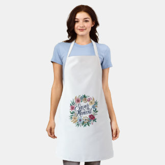 Savour the Moment Print Apron