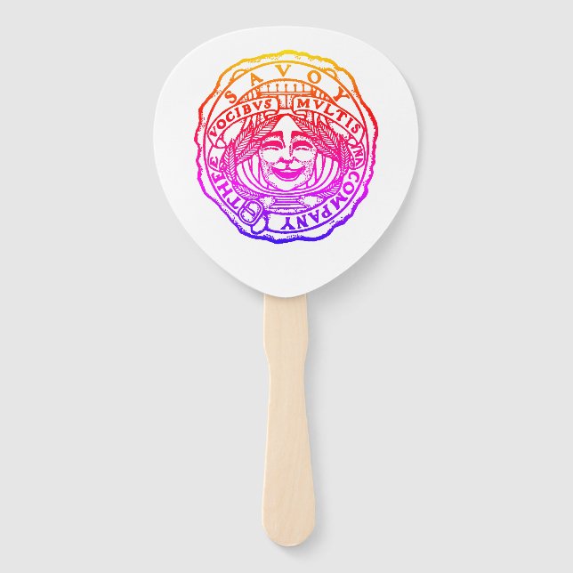 Savoy Rainbow Fan (Front)
